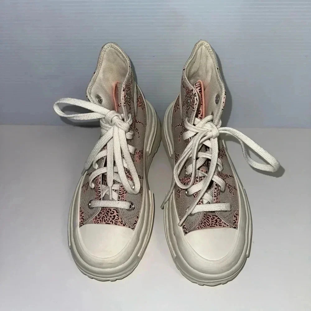 Converse Run Star Legacy CX Platform Cheetah Size 4.5 Kids / 6-6.5 Women’s - Picture 2 of 16